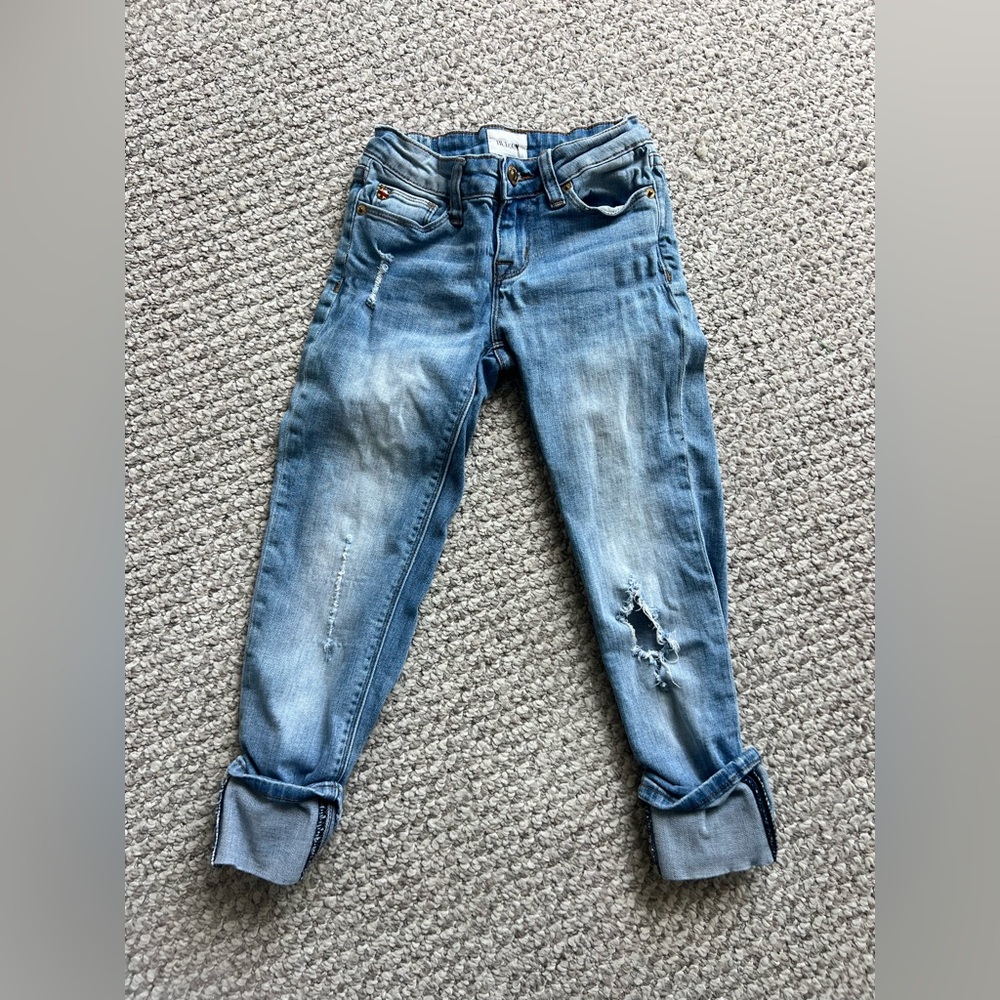 Hudson Jeans Kids Light Blue Distressed Jeans